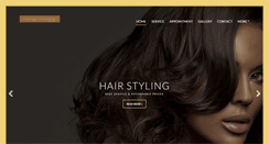 Desktop Screenshot of michaelchristopherhairstudio.com